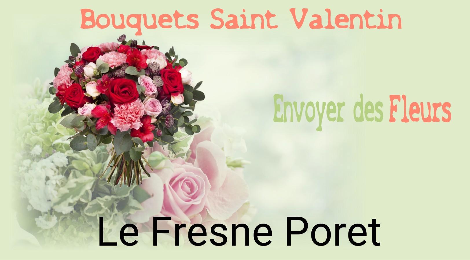 Roses de Saint-Valentin livrées à Le Fresne-Poret